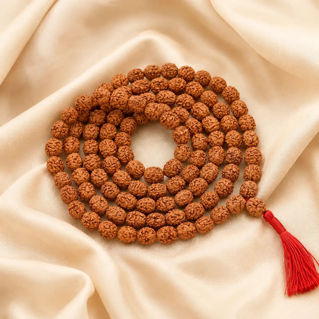 4 Mukhi Rudraksh Mala (108 Beads) Indo - Astrosaras