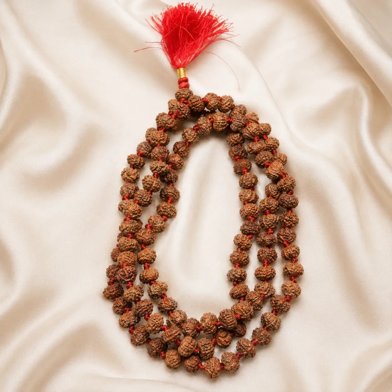 7 Mukhi Rudraksh Mala (108 Beads) Indonesian - Astrosaras