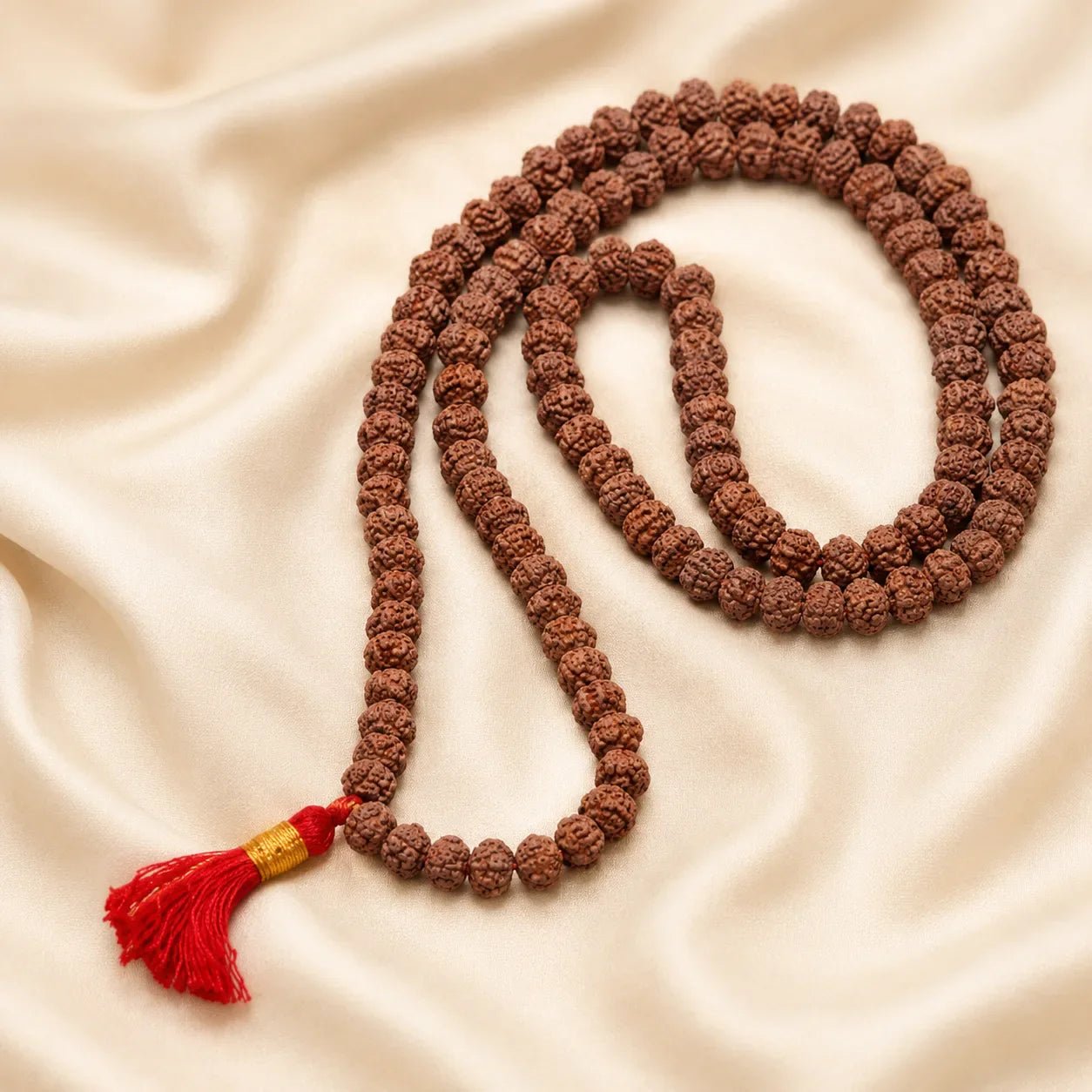 9 Mukhi Rudraksh Mala (108 Beads) Indo - Astrosaras