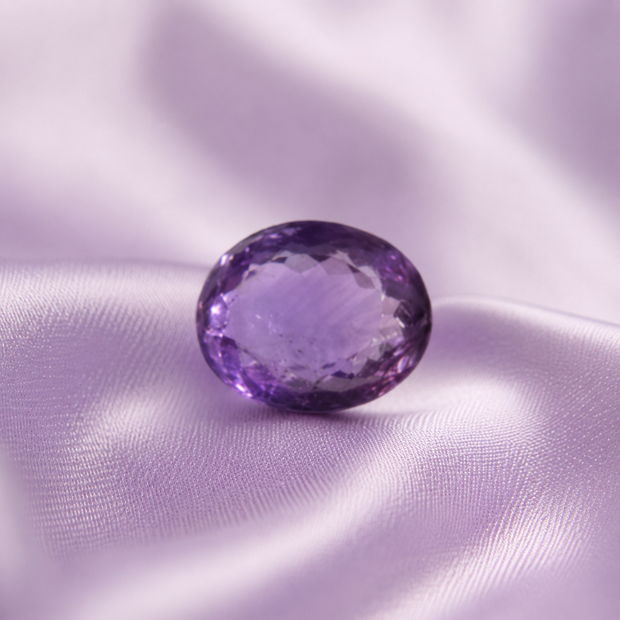 Amethyst 6.43 Carat certified gemstone