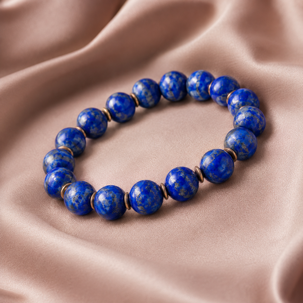 Lapis Lazuli gemstone bracelet