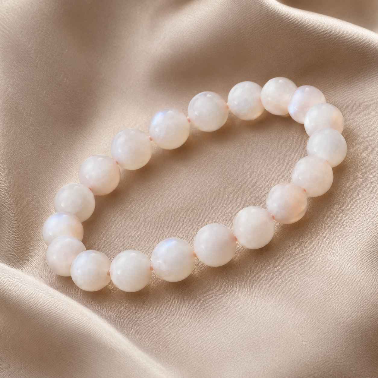 Moonstone gemstone bracelet