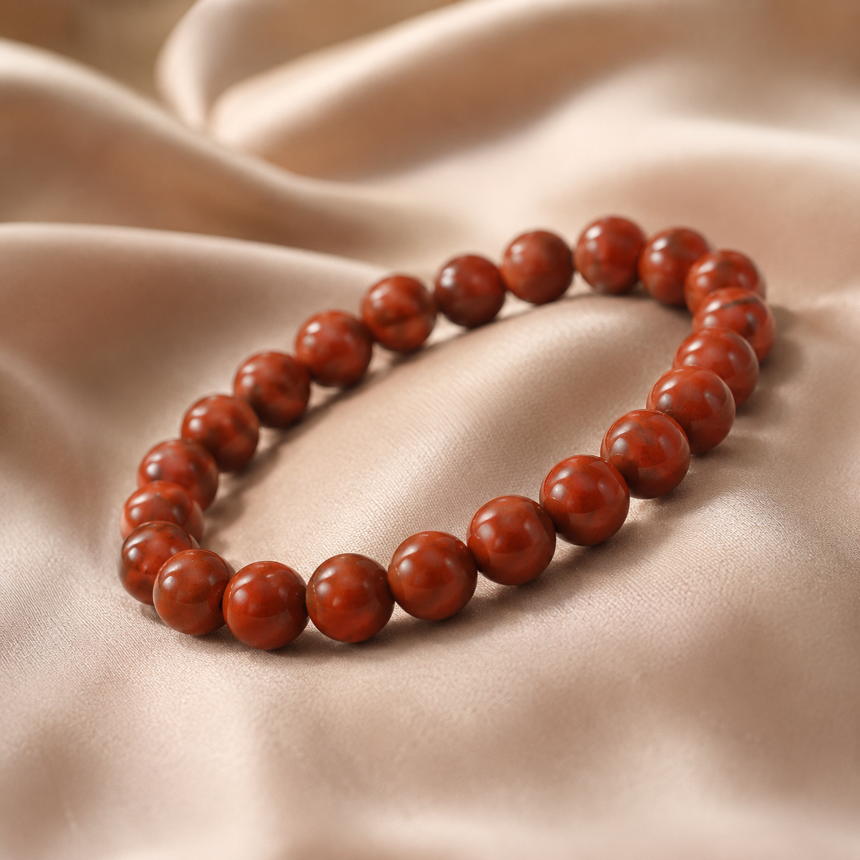 Red Jasper gemstone bracelet