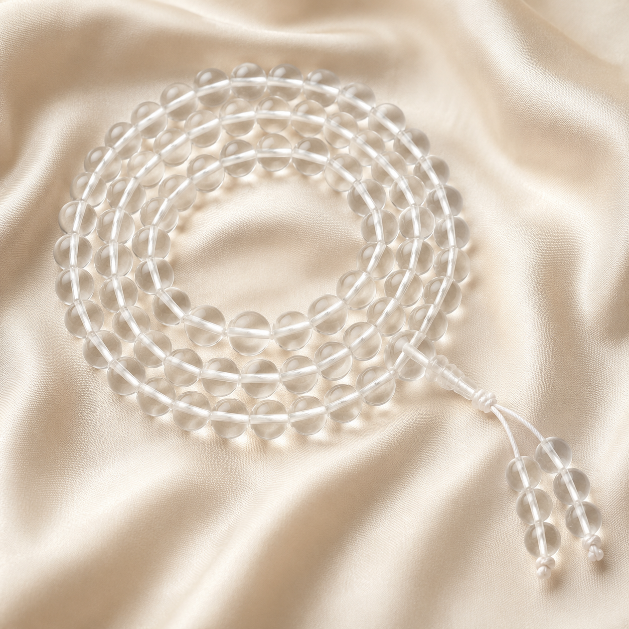 Sphatik Crystal Mala 108 beads