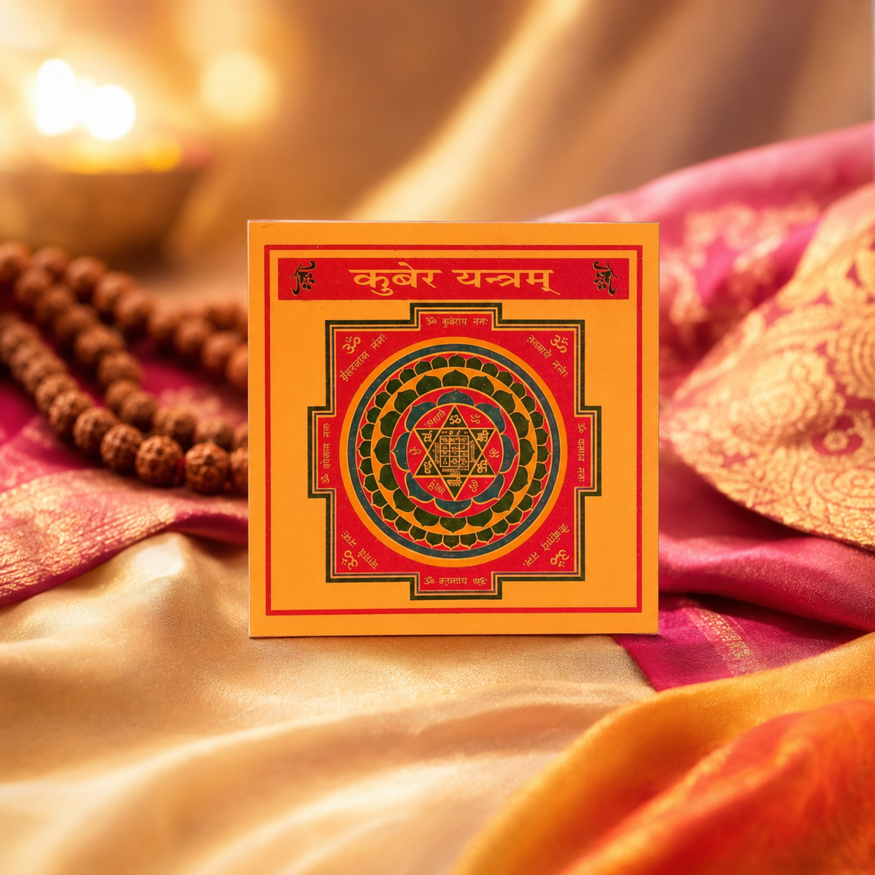 Kuber Yantra - sacred wealth and abundance yantra