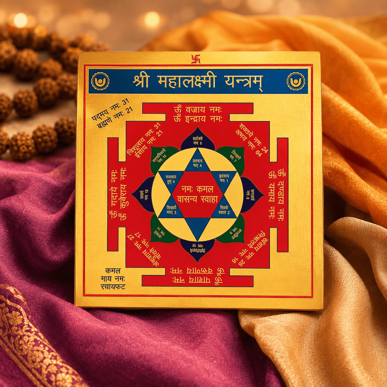 Maha Laxmi Yantra - Astrosaras