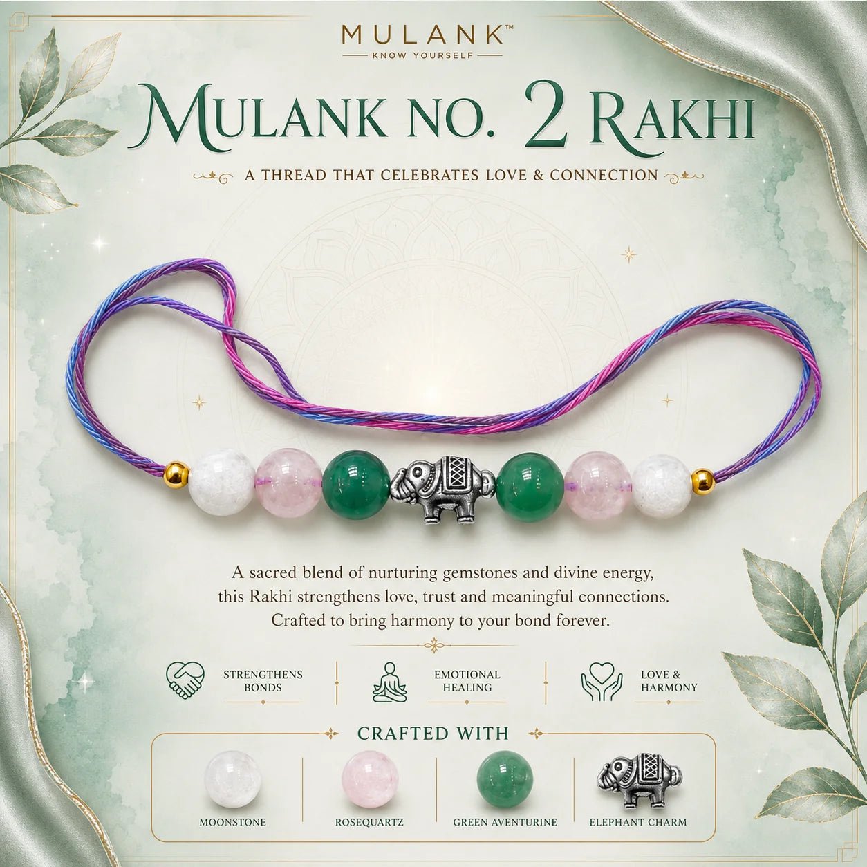 Mulank No 2 Rakhi - Astrosaras