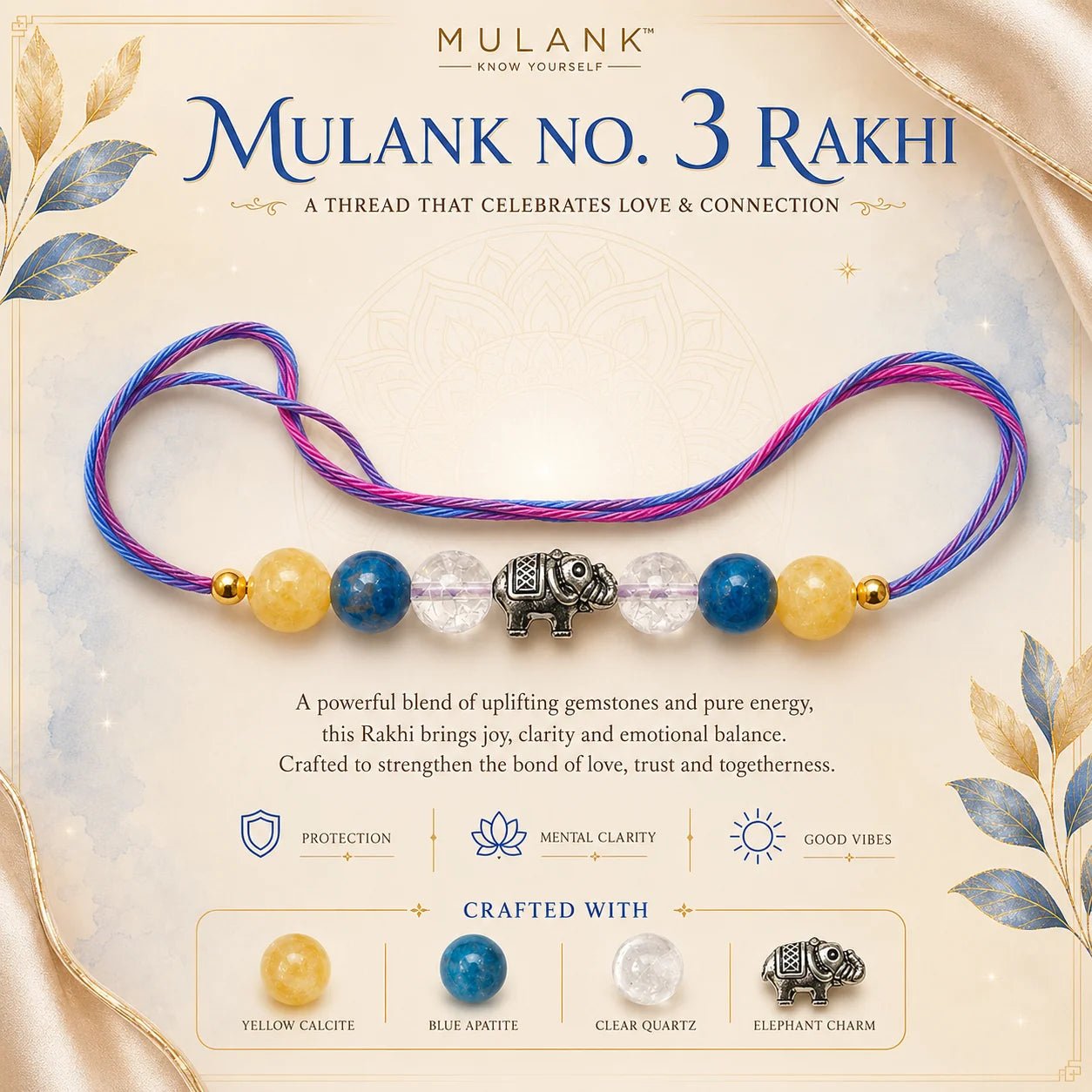 Mulank No 3 Rakhi - Astrosaras