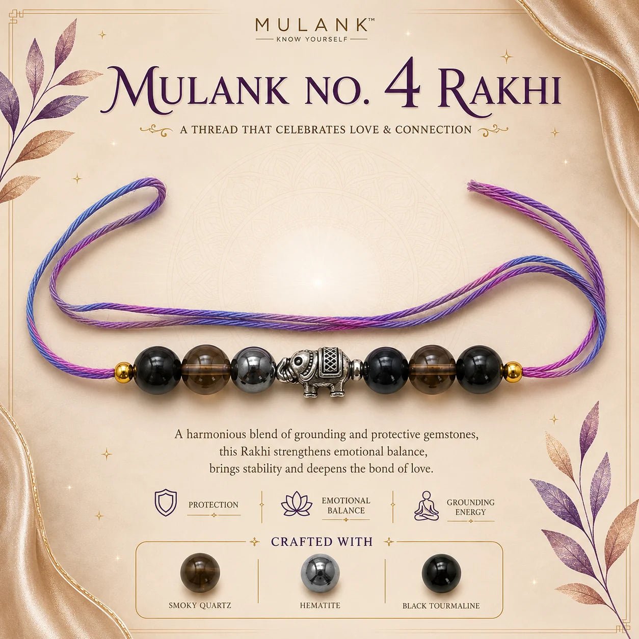 Mulank No 4 Rakhi - Astrosaras