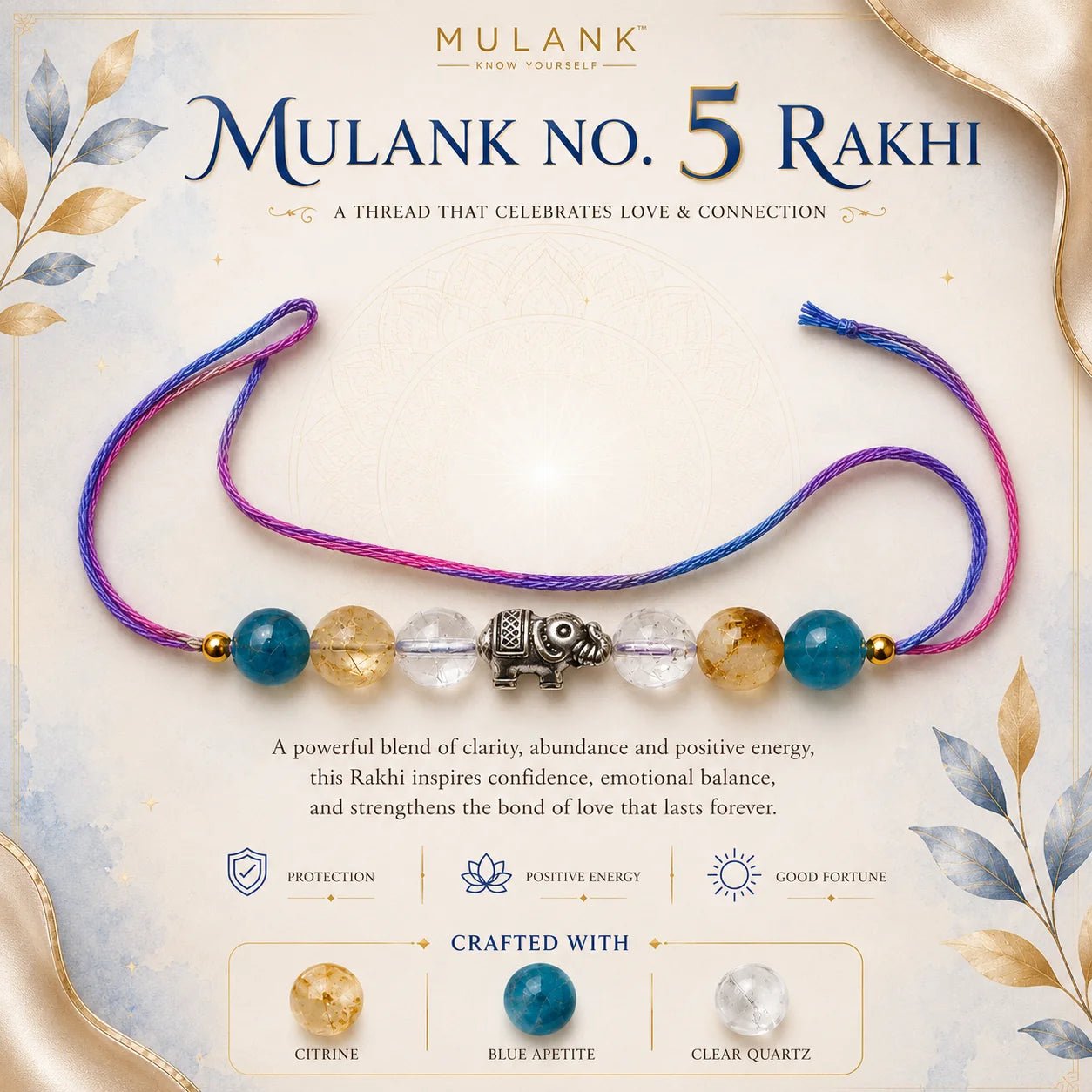 Mulank No 5 Rakhi - Astrosaras