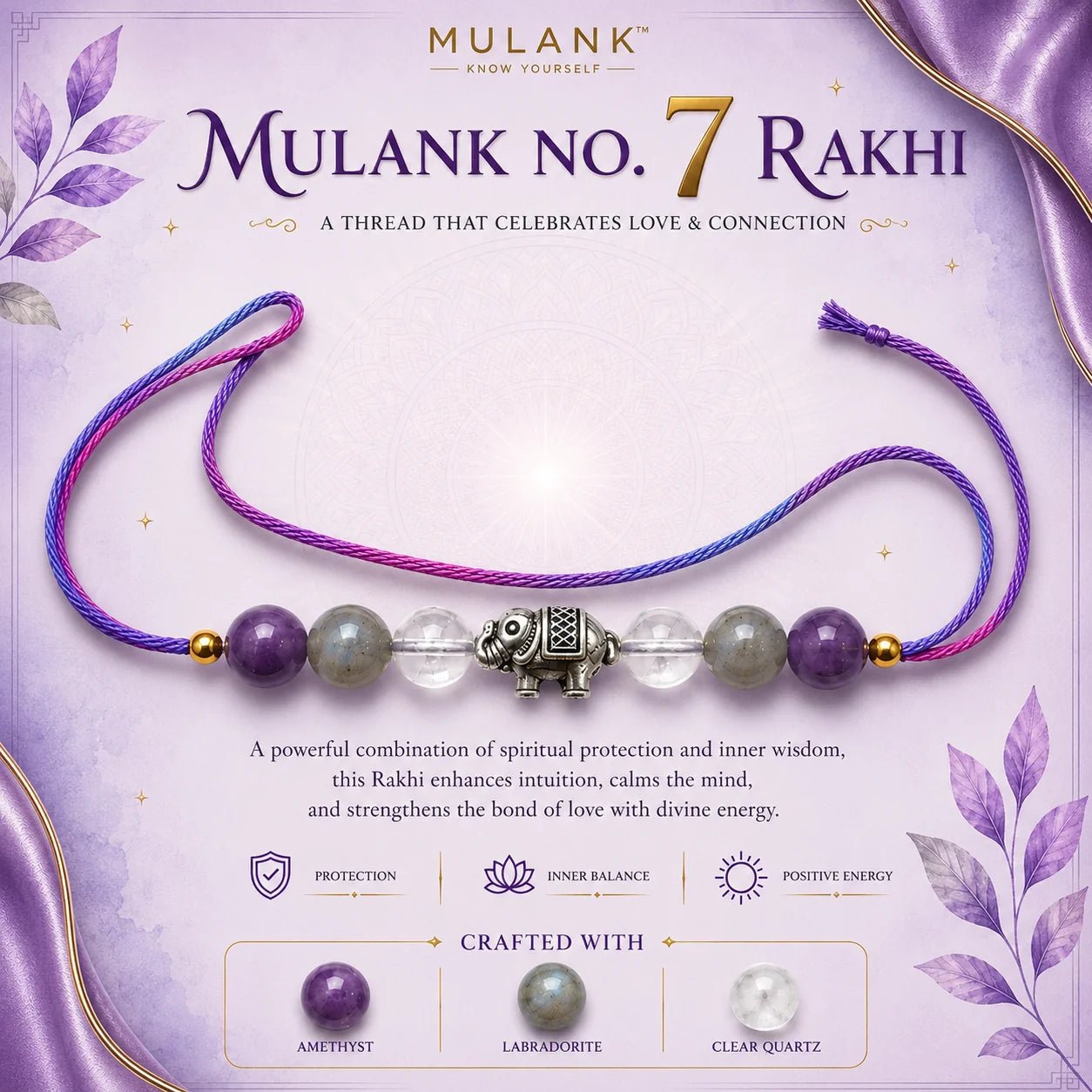 Mulank No 7 Rakhi - Astrosaras