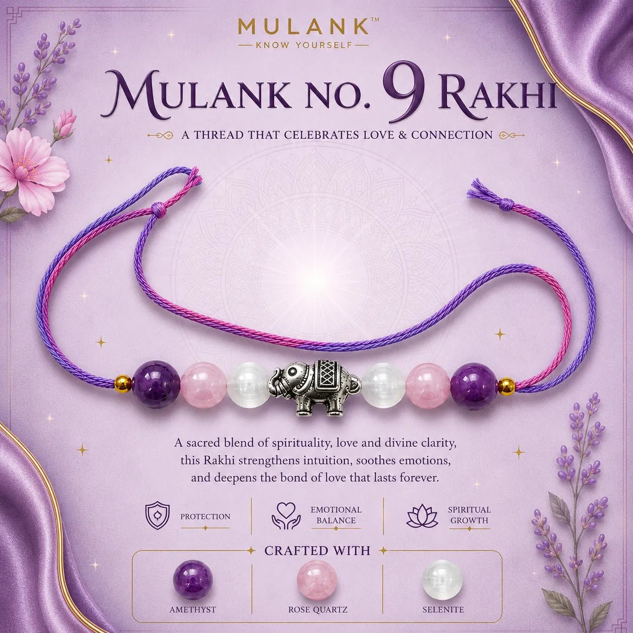 Mulank No 9 Rakhi - Astrosaras