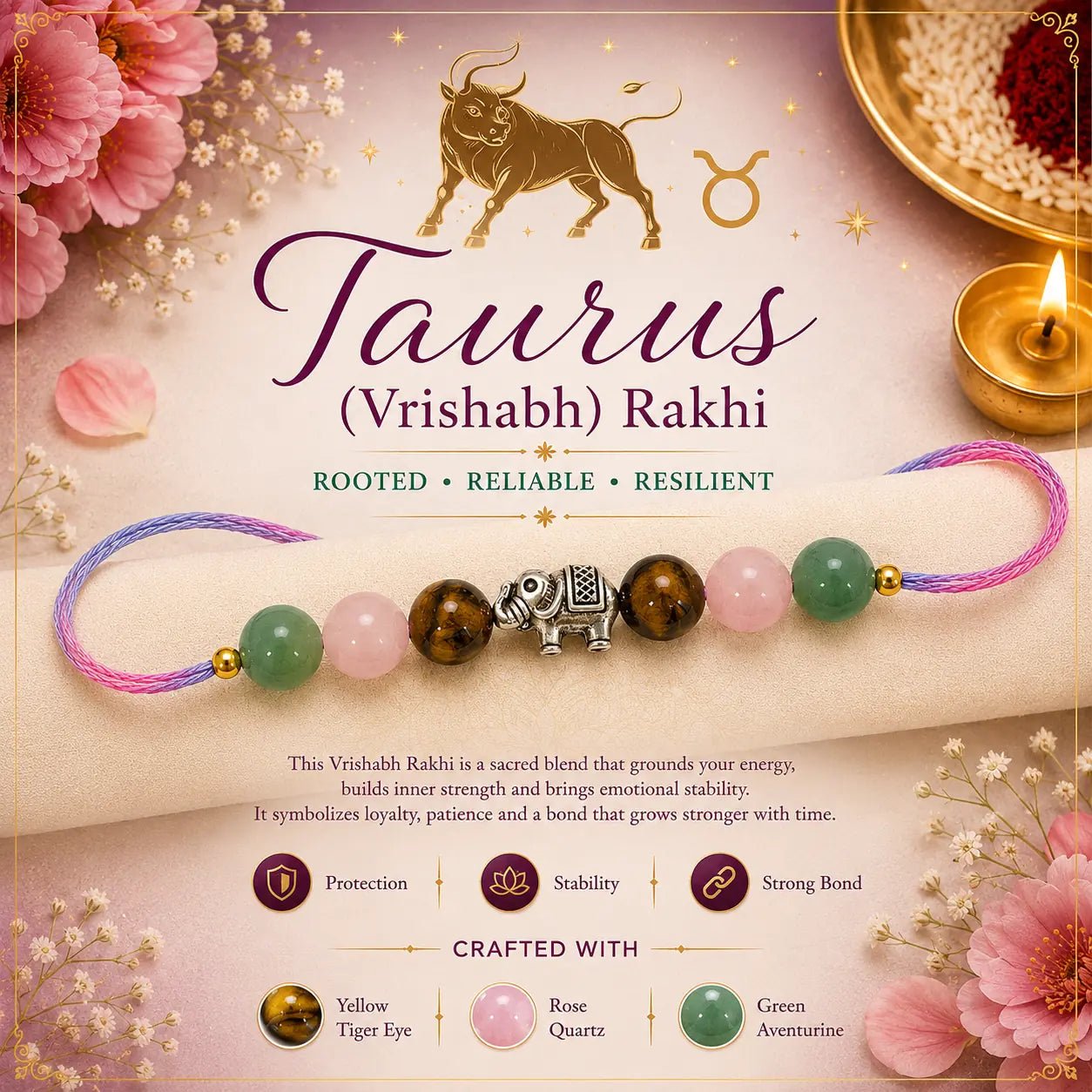Taurus Rakhi - Astrosaras