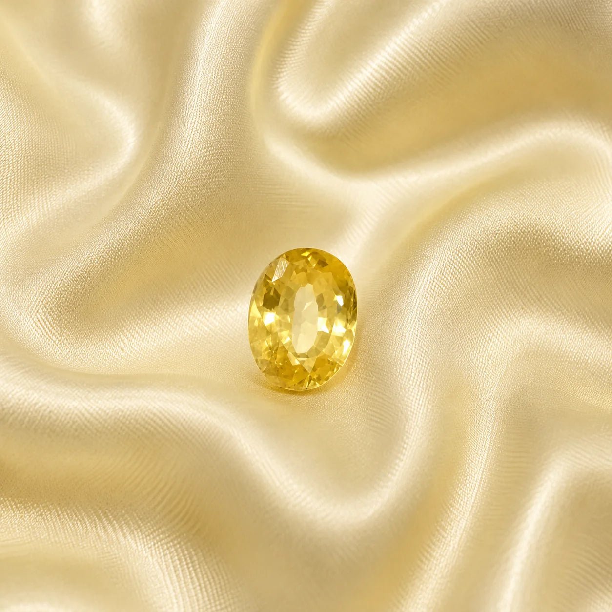 Yellow Sapphire (Pukhraj) 7.11 Carat - Astrosaras