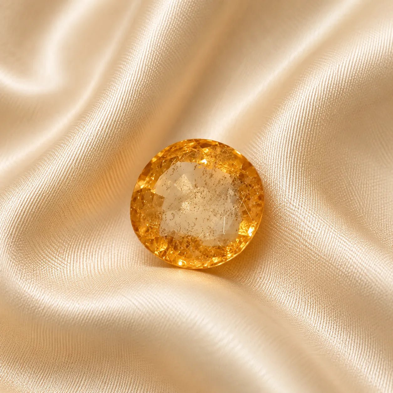Yellow Sapphire (Pukhraj) 7.88 Carat - Astrosaras