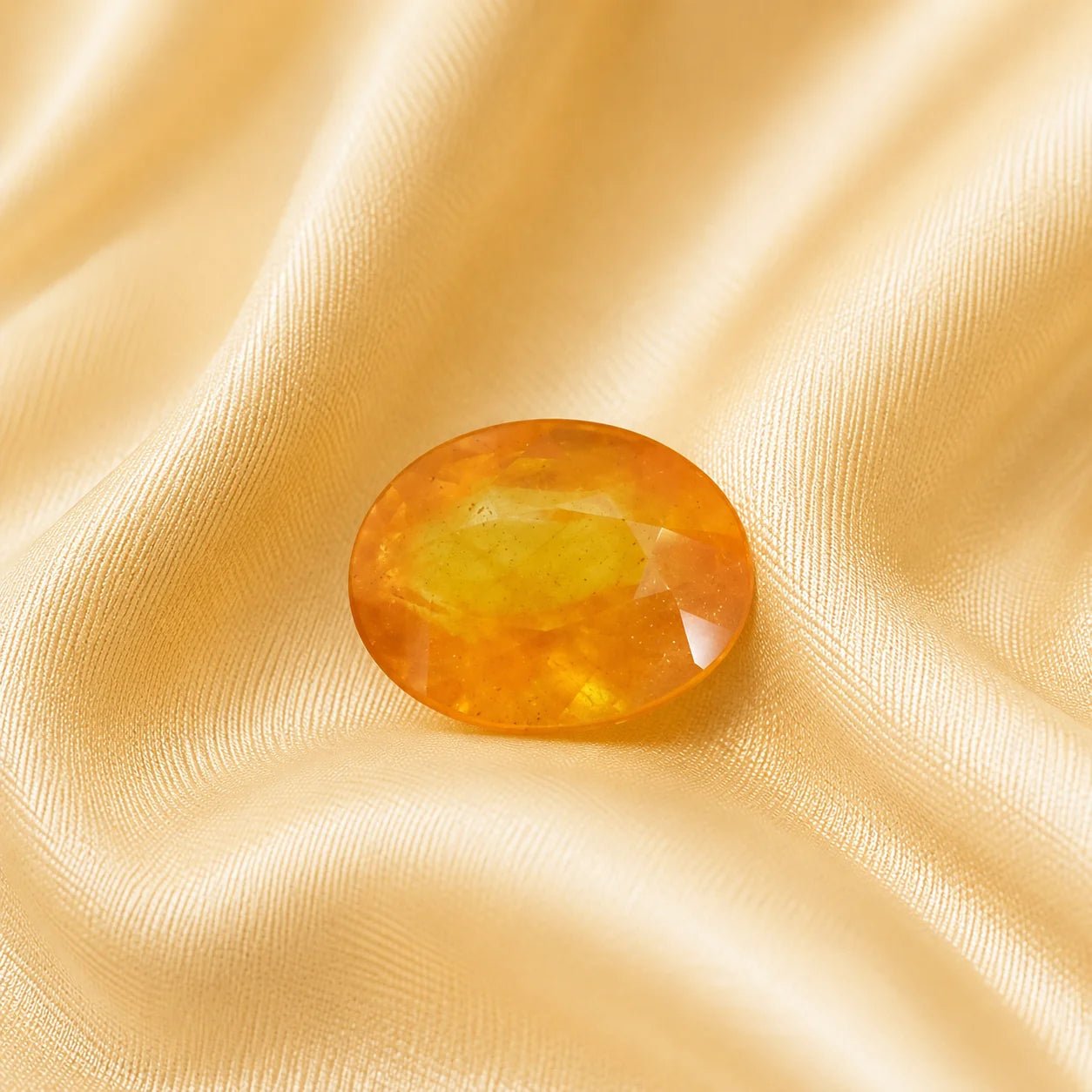Yellow Sapphire (Pukhraj) 8.33 Carat - Astrosaras
